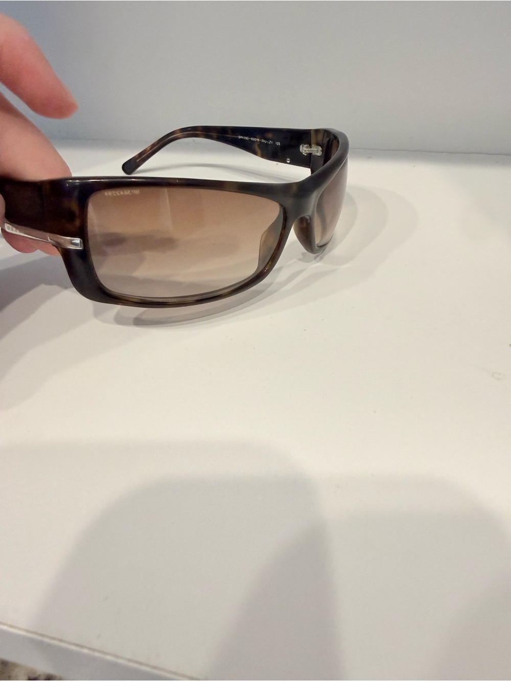 Prada Sunglasses SPR08G 2AU-2Z1 Tortoise Brown - Picture 3 of 5